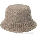 Winter Bucket Hat Fashion Knit Warm Hat